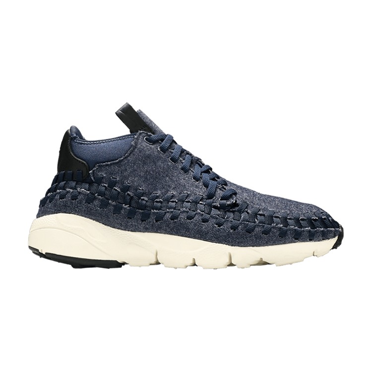 Nike Air Footscape Woven Chukka SE 'Denim' — Obsidian/Black-Sail-Black