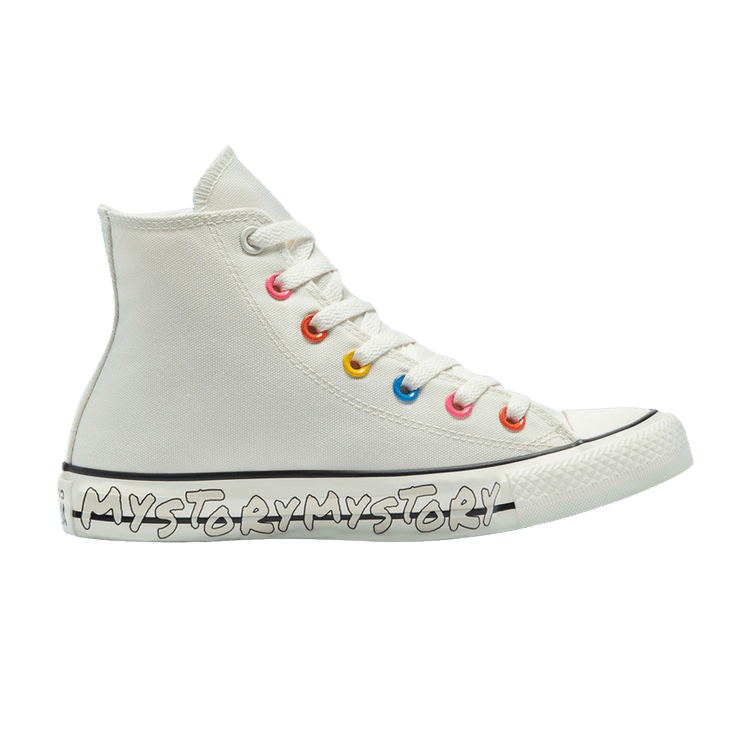 Converse Chuck Taylor All Star High 'My Story' — Egret/Hyper Pink/Black