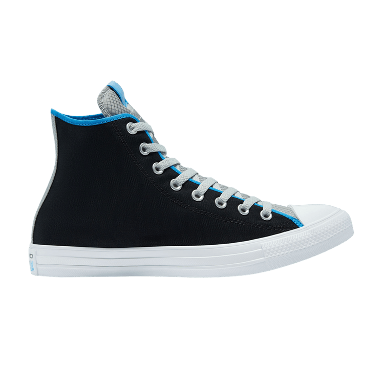 Converse Chuck Taylor All Star High 'Digital Terrain - Black Digital Blue' — Black/Ash Stone/Digital Blue