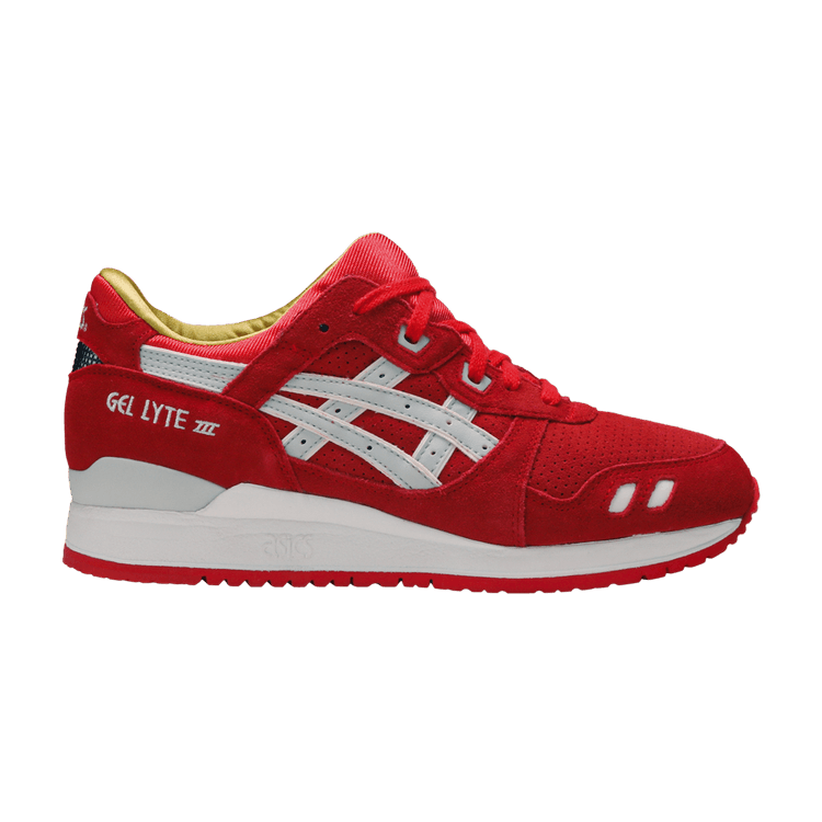 ASICS Gel Lyte 3 'Santa Christmas Pack' — Fiery Red/Soft Grey