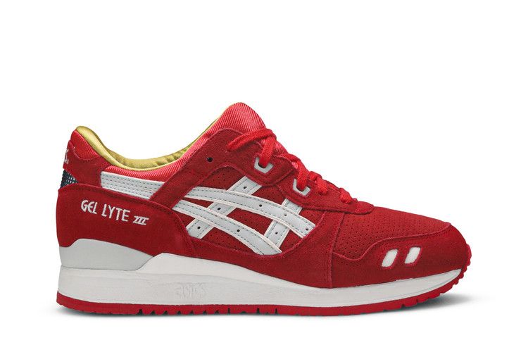 ASICS Gel Lyte 3 'Santa Christmas Pack' — Fiery Red/Soft Grey