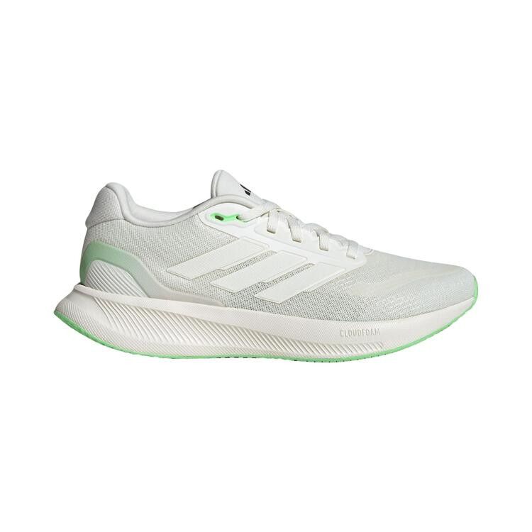 adidas Wmns Runfalcon 5  'Off White/Off White/Lime Burst' — Off White/Off White/Lime Burst