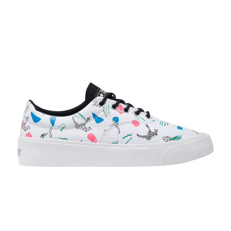 Converse Skid Grip CVO 'Archive Print - White' — White/Court Green/Black
