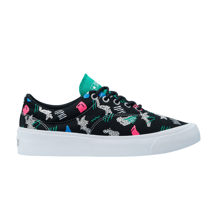 Converse Skid Grip CVO 'Archive Print - Black' — Black/Court Green/White