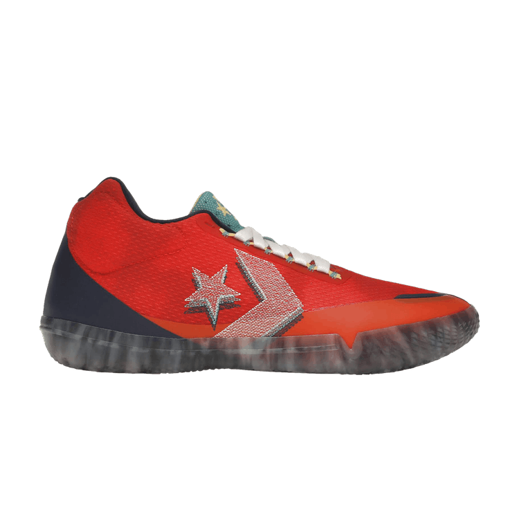 Converse All Star BB Evo 'Court Daze' Sample — Bright Poppy/Citron Pulse