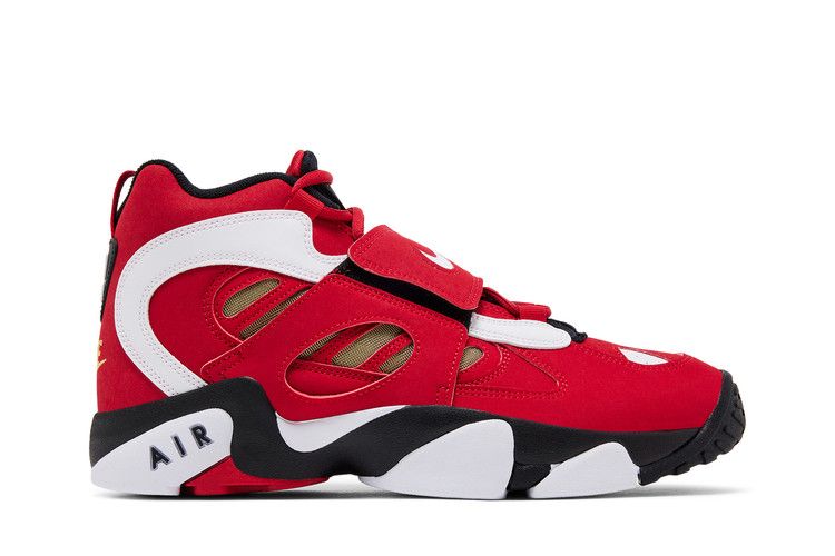 Nike Air Diamond Turf 2 'Fire Red' 2026 — Fire Red/White/Black/Metallic Gold (2)