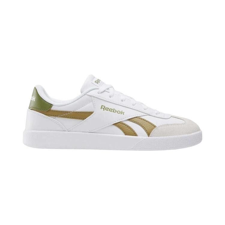 Reebok Smash Edge 'White/Khaki Brown/Deep Olive' — White/Khaki Brown/Deep Olive