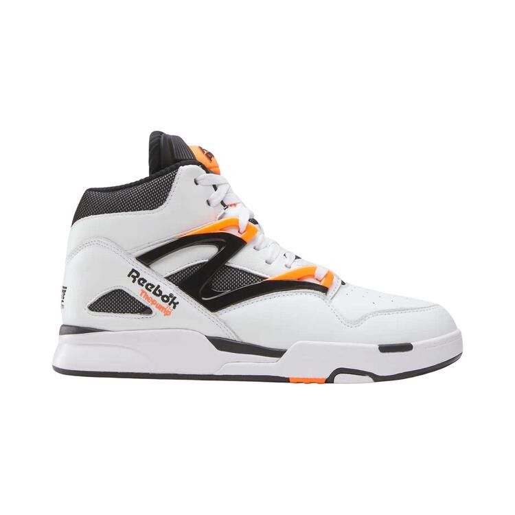 Reebok Pump Omni Zone II 'White Black Wild Orange' 2025 — White/Black/Wild Orange