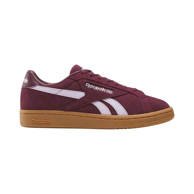 Reebok Wmns Club C Grounds 'Black Cherry/Black Cherry/Digital Gleam' — Black Cherry/Black Cherry/Digital Gleam