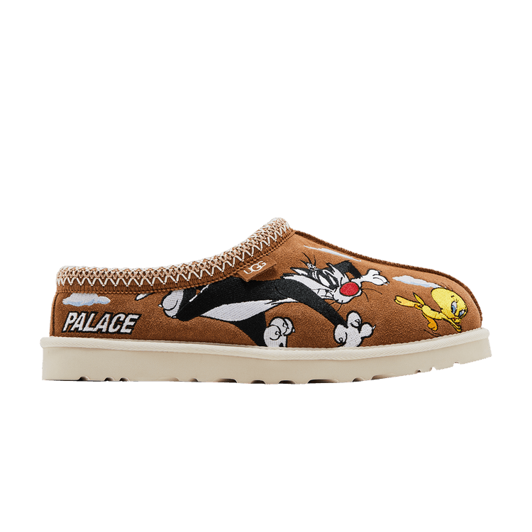 Palace x Looney Tunes x UGG Tasman Slipper 'Chestnut' — Chestnut