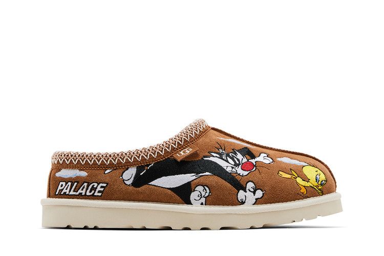 Palace x Looney Tunes x UGG Tasman Slipper 'Chestnut' — Chestnut