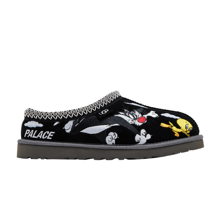 Palace x Looney Tunes x UGG Tasman Slipper 'Black' — Black