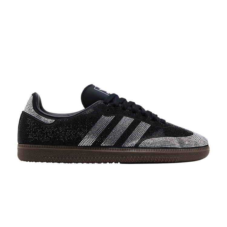 adidas Wmns Samba OG 'Black Silver Rhinestones' — Core Black/Core Black/Dark Gum
