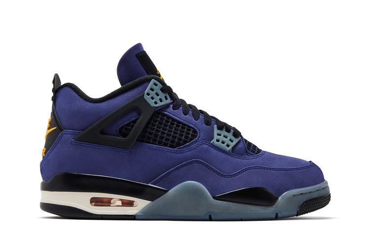 Air Jordan 4 Retro 'Lakers' — Imperial Purple/Multi-Color-Multi-Color