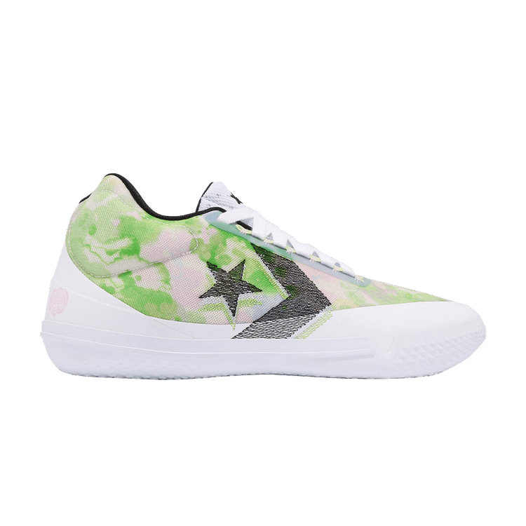 Converse All Star Pro BB Evo 'Natasha Cloud - Petal To The Metal' — White/Pink Foam/Spring Green