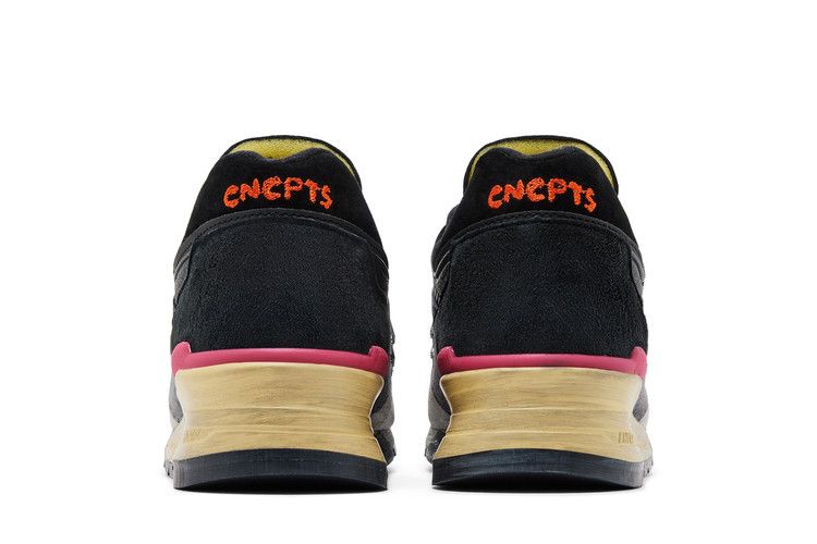 CNCPTS x New Balance 997 Made in USA 'Montage' — Grey/Black/Yellow/Pink