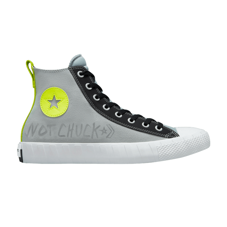 Converse UNT1TL3D High 'Not A Chuck - Ash Stone' — Ash Stone/Lime Twist/Black