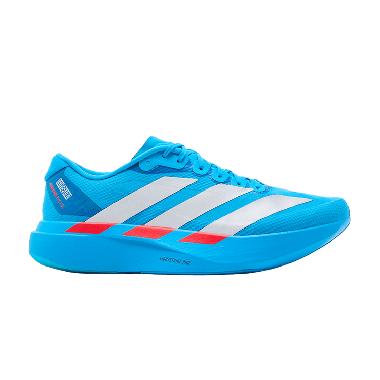 adidas Adizero Evo SL 'Solar Blue' — Solar Blue/Silver Metallic/Lucid Red