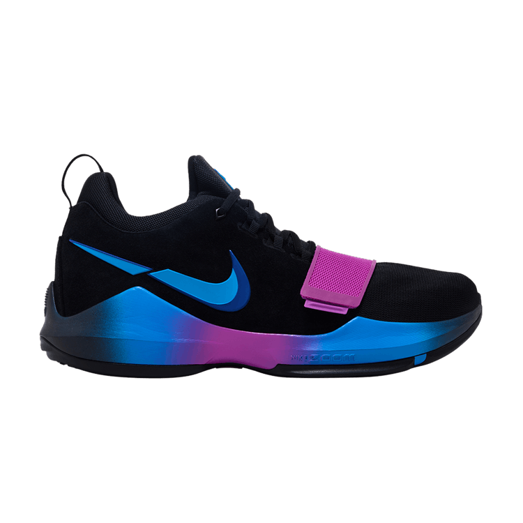 Nike PG 1 'Flip the Switch' — Black/Deep Royal Blue-Photo Blue-Blue Fury-Hyper Violet