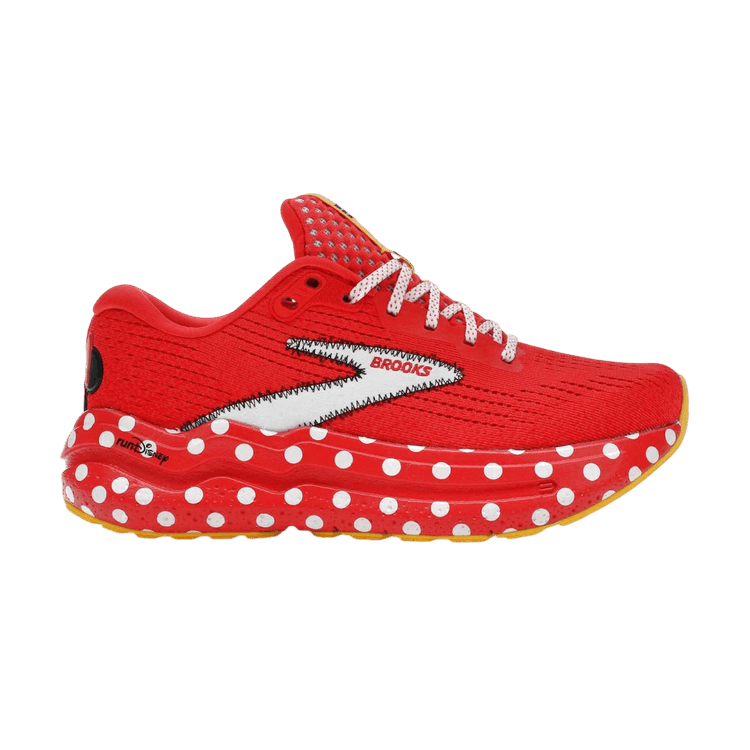 Disney x Brooks Wmns Ghost Max 2 'Minnie Mouse' — Red/White/Black