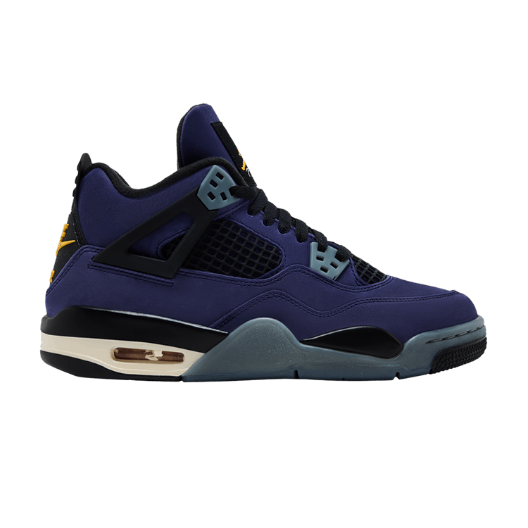 Air Jordan 4 Retro GS 'Lakers' — Imperial Purple/Multi-Color/Multi-Color