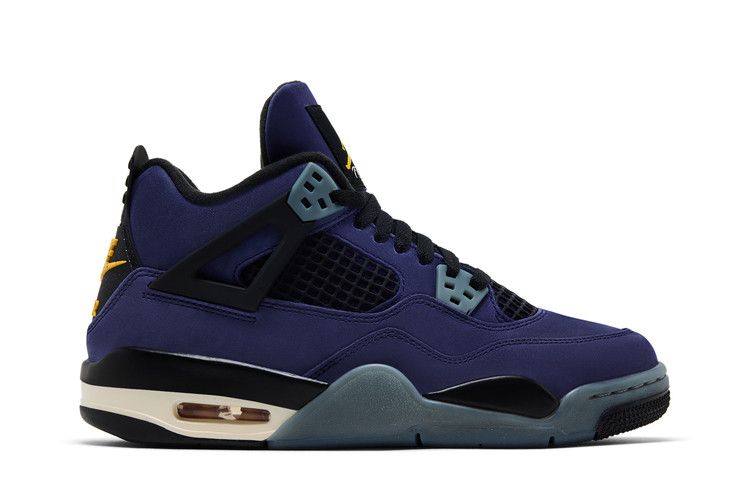 Air Jordan 4 Retro GS 'Lakers' — Imperial Purple/Multi-Color/Multi-Color