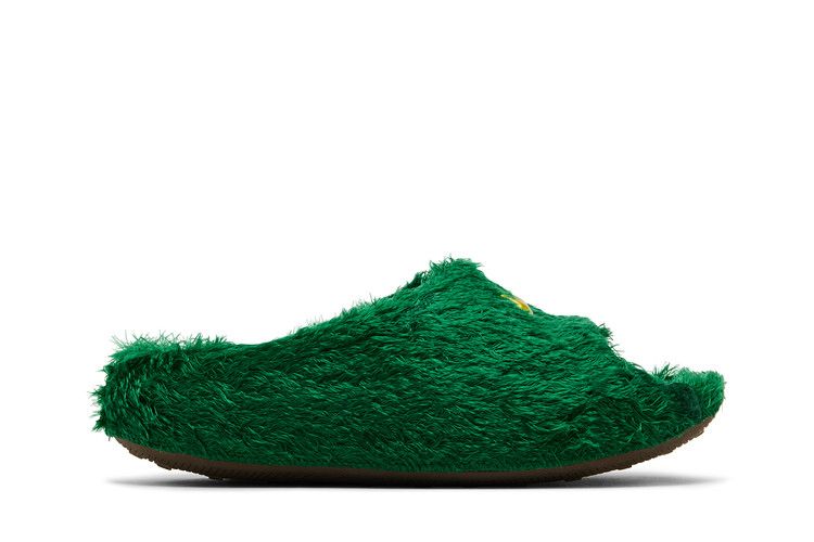 .SWOOSH x Nike ReactX Rejuven8 Slide 'Touch Grass - Kelly Green' — Kelly Green/Mosswood Brown/Vibrant Yellow (2)