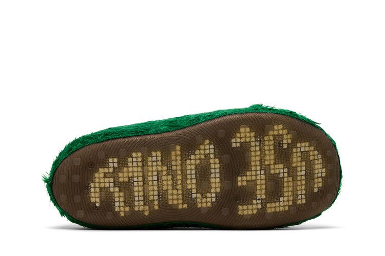 .SWOOSH x Nike ReactX Rejuven8 Slide 'Touch Grass - Kelly Green' — Kelly Green/Mosswood Brown/Vibrant Yellow (5)
