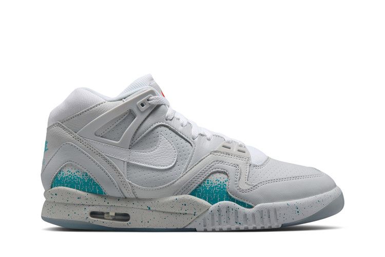Nike Air Tech Challenge 2 'Back to the US Open' — Photon Dust/White-Dusty Cactus-Picante Red-Sundial-Blue Tint (2)