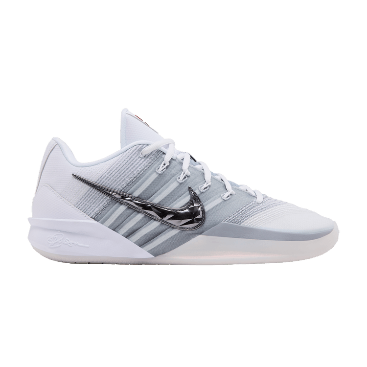 Nike Wmns Sabrina 3 'Me vs. Me' — White/Metallic Dark Grey/Wolf Grey/Photon Dust/Black/University Red