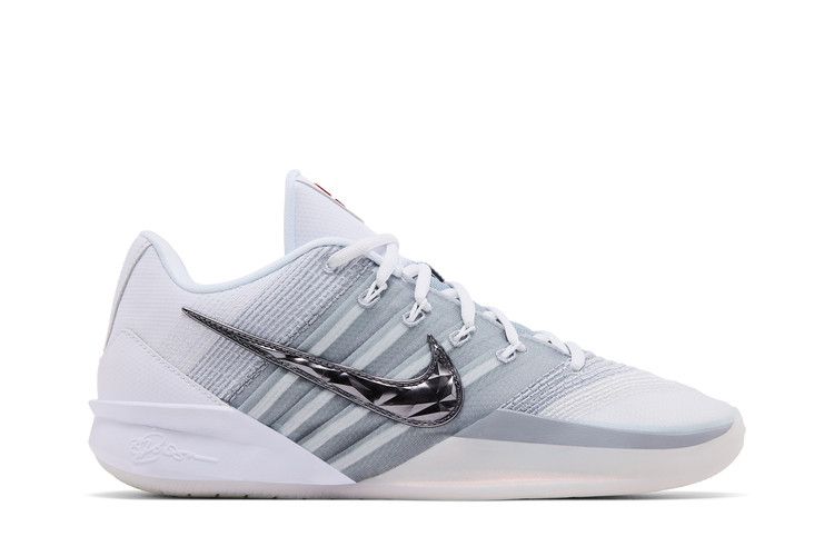 Nike Wmns Sabrina 3 'Me vs. Me' — White/Metallic Dark Grey/Wolf Grey/Photon Dust/Black/University Red (2)