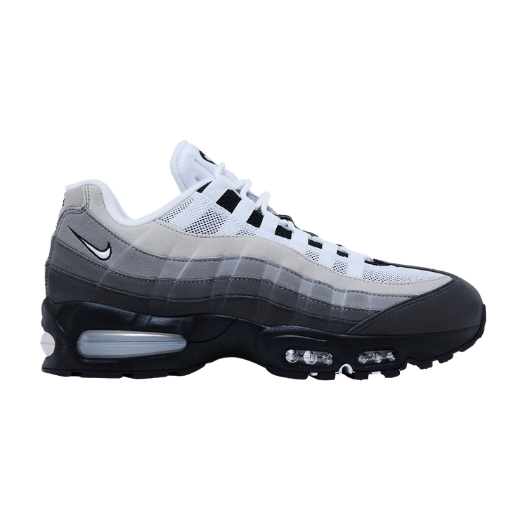 Nike Air Max 95 'Big Bubble - Granite' — Black/White-Medium Ash-Dark Pewter-Dust-Granite