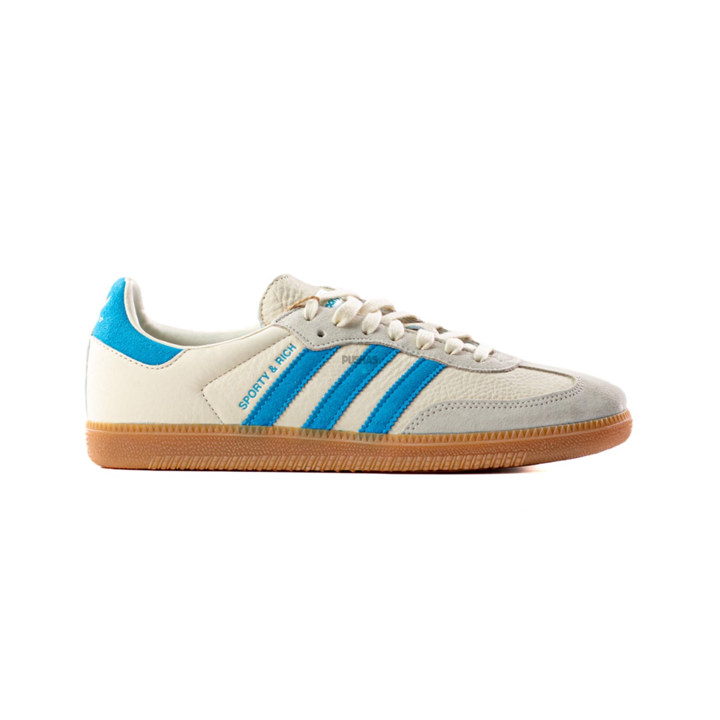 Adidas Samba OG 'Sporty &amp; Rich Beige Blue' (2023)