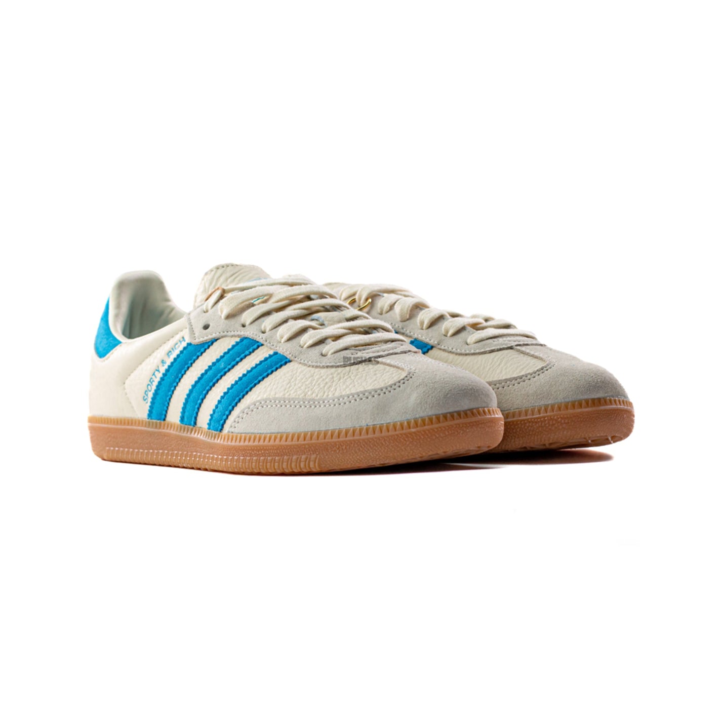 Adidas Samba OG 'Sporty &amp; Rich Beige Blue' (2023)