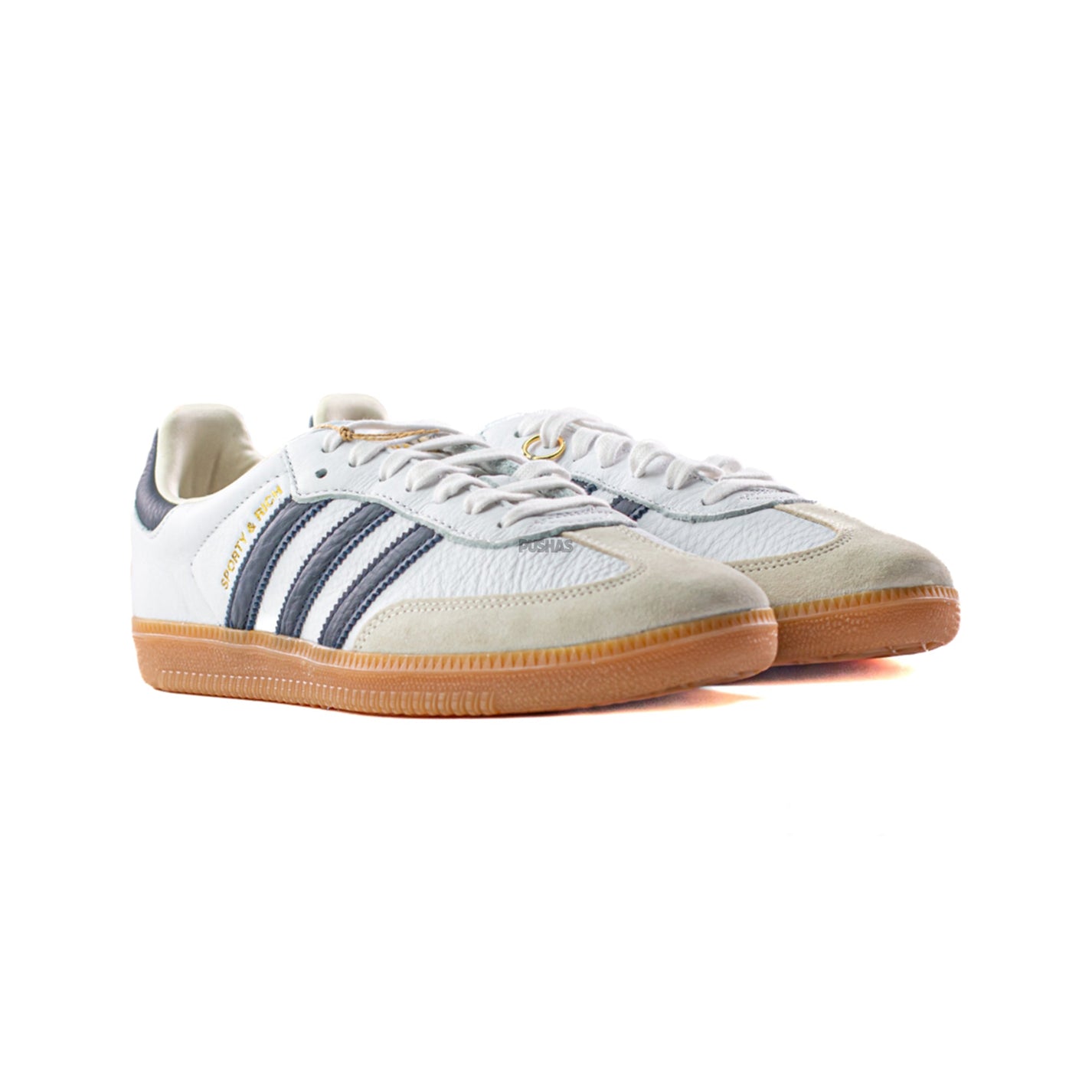 Adidas Samba OG x Sporty &amp; Rich 'White Legend Ink' (2023)