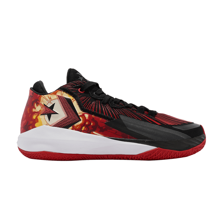 Converse All Star BB Jet 'Worlds Collide' — Black/Game Royal/Red