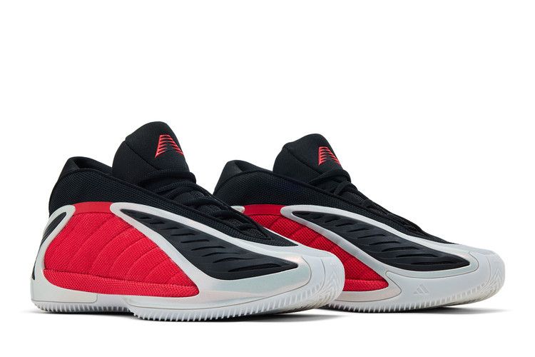 adidas AE 2 'Georgia Bulldogs' — Silver Metallic/Pure Ruby/Core Black