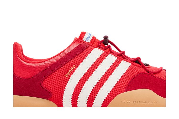 Bad Bunny x adidas Ballerina 'Vivid Red' — Vivid Red/Chalk White/Power Red
