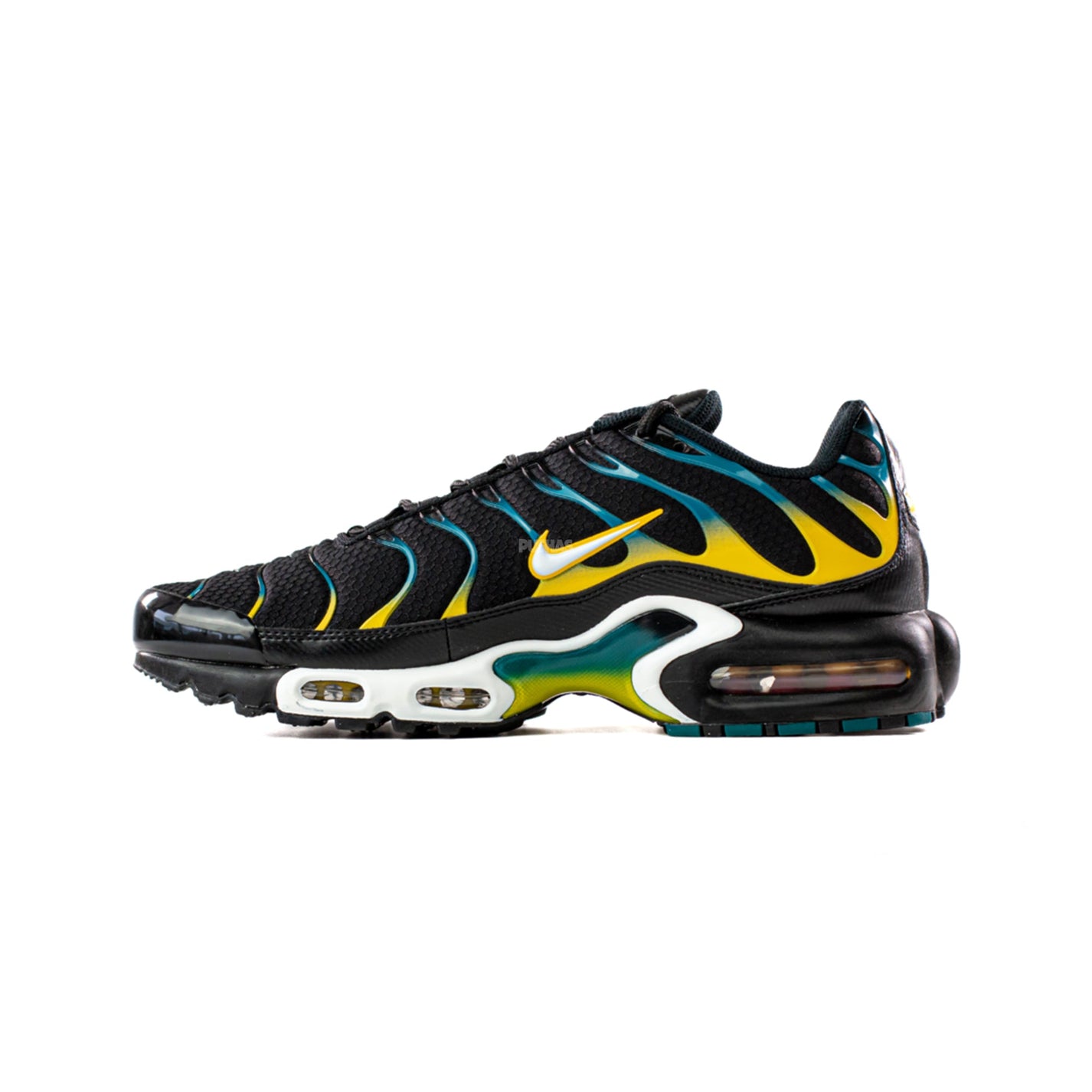 Nike Air Max Plus Tn Black Teal Yellow 2021