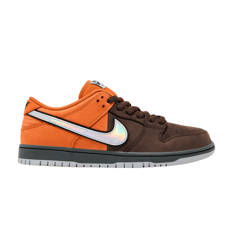 Nike SB Dunk Low 'Muni Fast Pass' — Safety Orange/Wolf Grey-Baroque Brown-Iron Grey-Black