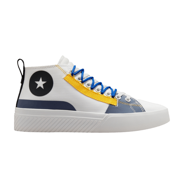 Converse UNT1TL3D CS Laced Mid 'Hybrid Function - White' — White/Steel/Amarillo