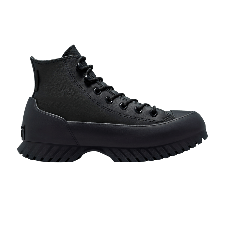 Converse Chuck Taylor All Star Lugged Winter 2.0 'Cold Fusion - Black' — Black/Black/Bold Mandarin