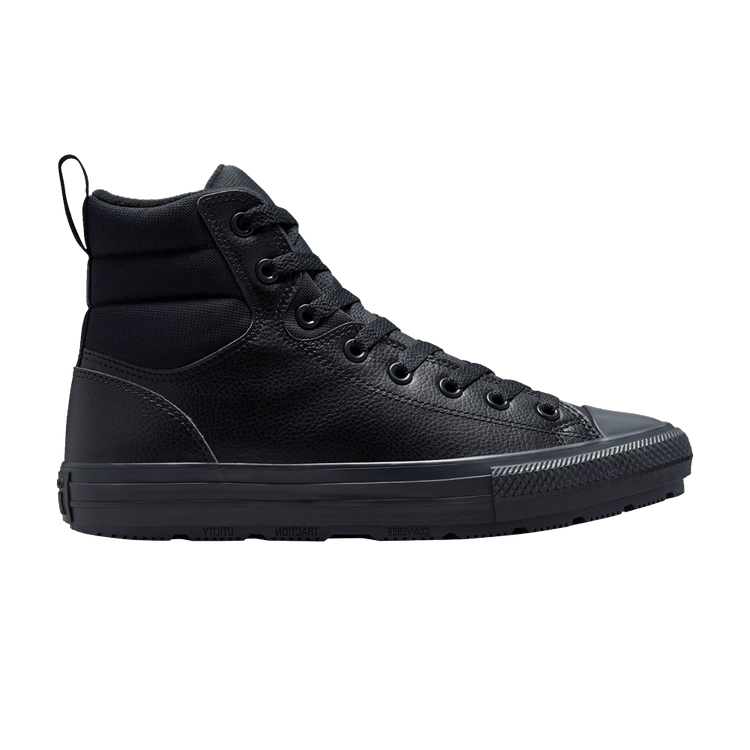 Converse Chuck Taylor All Star Berkshire Boot 'Cold Fusion - Black Ash Stone' — Black/Black/Ash Stone