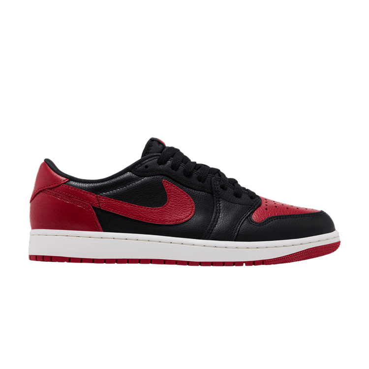 Air Jordan 1 Retro Low OG 'Banned' 2026 — Black/Black-Varsity Red-Summit White