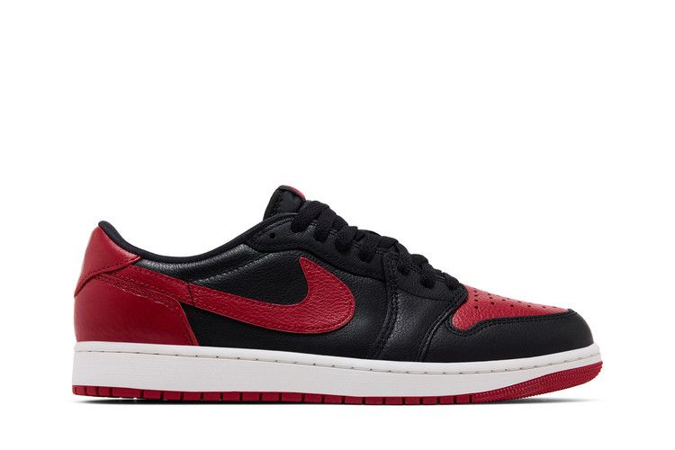 Air Jordan 1 Retro Low OG 'Banned' 2026 — Black/Black-Varsity Red-Summit White
