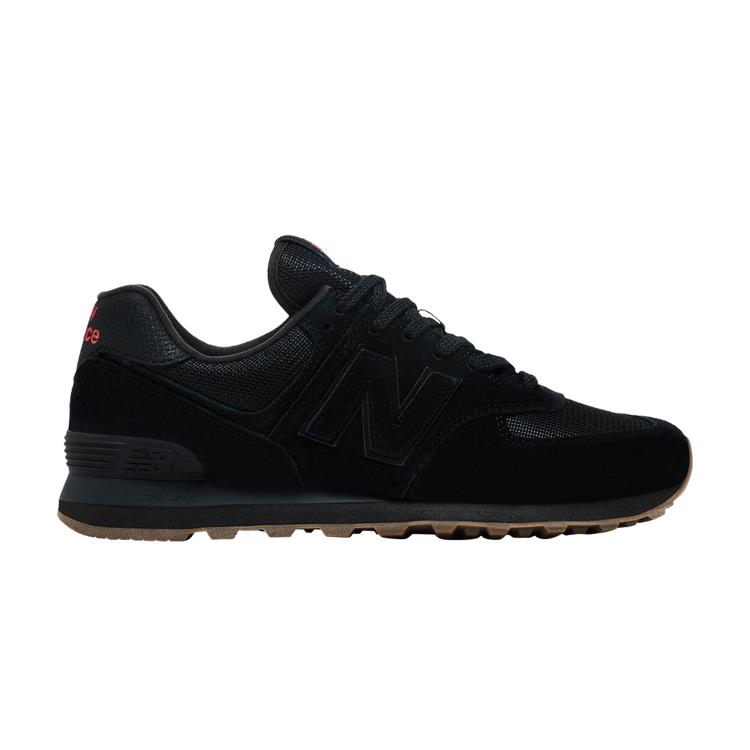 New Balance 574 'Year of The Horse - Black' — Black/Red