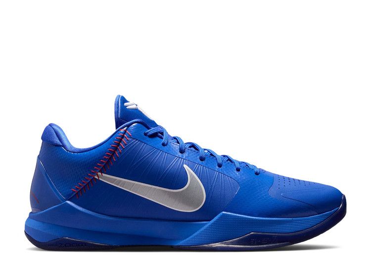 Nike Zoom Kobe 5 Protro 'Dodgers' — Rush Blue/Wolf Grey-Comet Red (2)