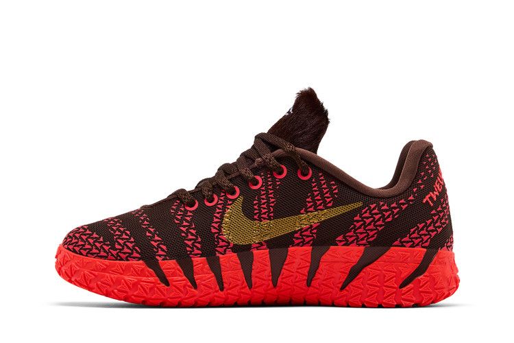 Nike Ja 3 GS 'Year of the Horse' — Lt Chocolate/Mtlc Gold-Silt Red (4)