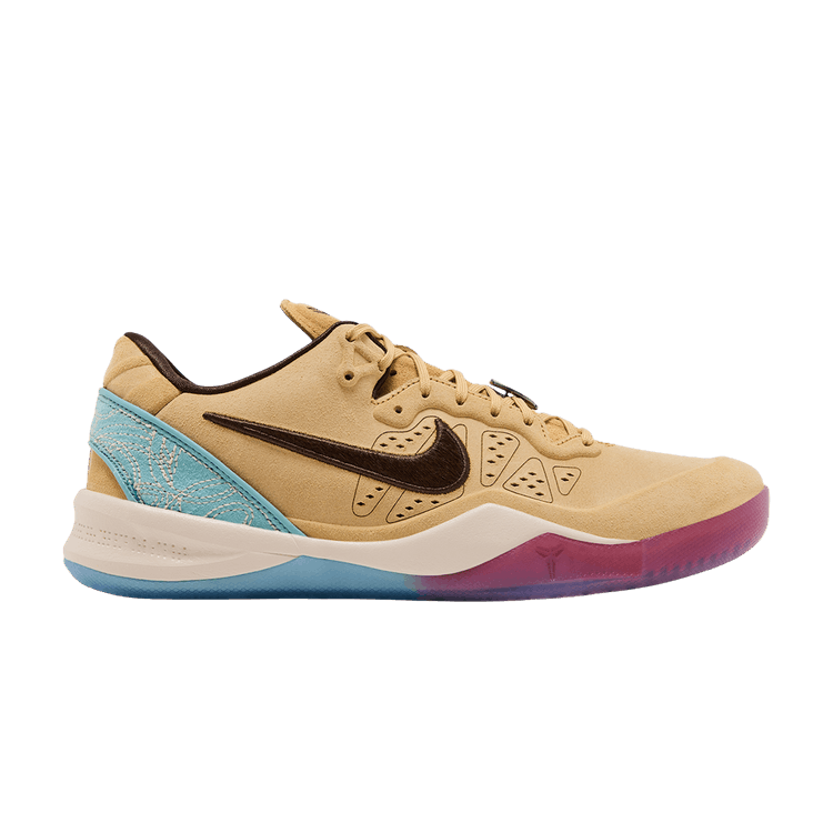 Nike Kobe 8 Protro 'Year of the Horse' — Light Orewood Brown/Baroque Brown/Summit White-Red Stardust-Ocean Cube-Metallic Dark Grey