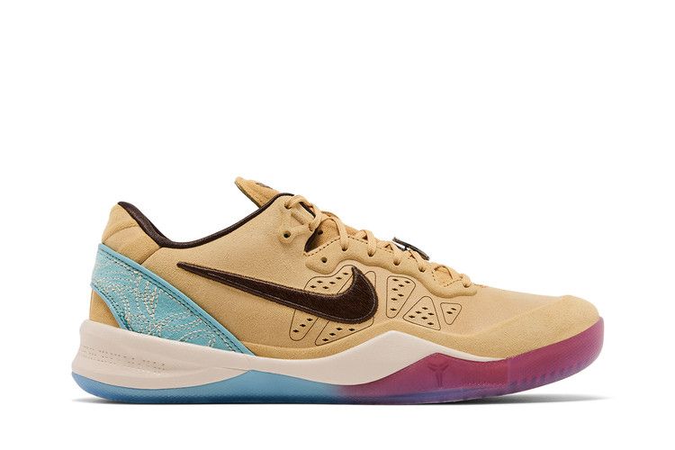 Nike Kobe 8 Protro 'Year of the Horse' — Light Orewood Brown/Baroque Brown/Summit White-Red Stardust-Ocean Cube-Metallic Dark Grey